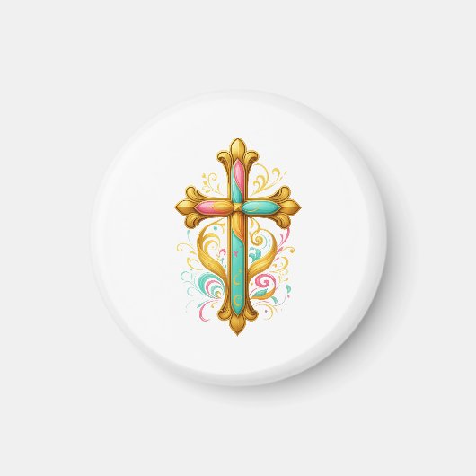Aimant Croix de la Foi (Devant)