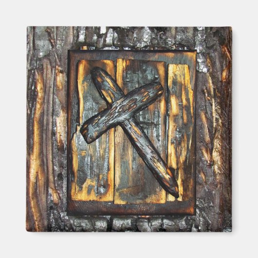 Aimant Croix de l'Apocalypse (Devant)