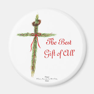 Aimant Croix de Noël