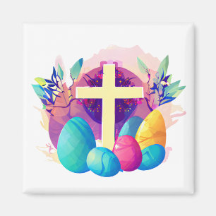 Aimant Croix de Pâques