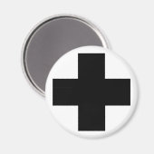 Aimant Croix des premiers secours (Recto/Verso)