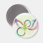 Aimant Croix d'infini (Recto/Verso)