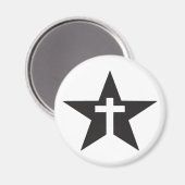 Aimant Croix en étoile (Recto/Verso)