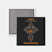 Aimant Croix/Prise de conscience...CRPS (Recto/Verso)