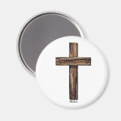 Aimant Croix robuste (Recto/Verso)