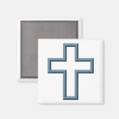 Aimant Croix vide (Recto/Verso)