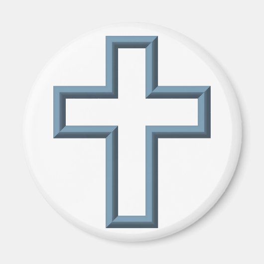 Aimant Croix vide (Devant)