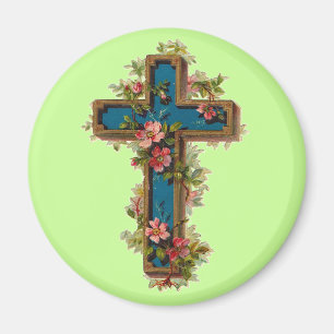 Aimant Croix vintage