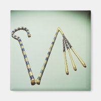 Crook et échec, de la Tombe de Toutankhamon