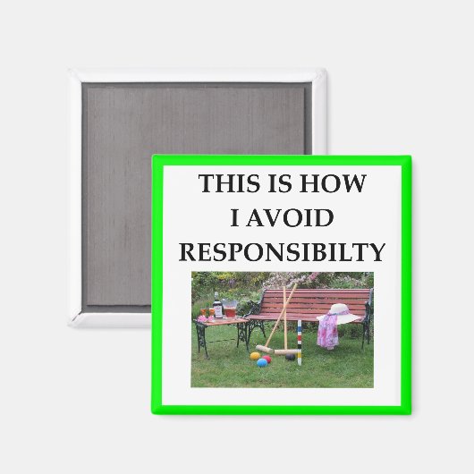 AIMANT CROQUET (Recto/Verso)