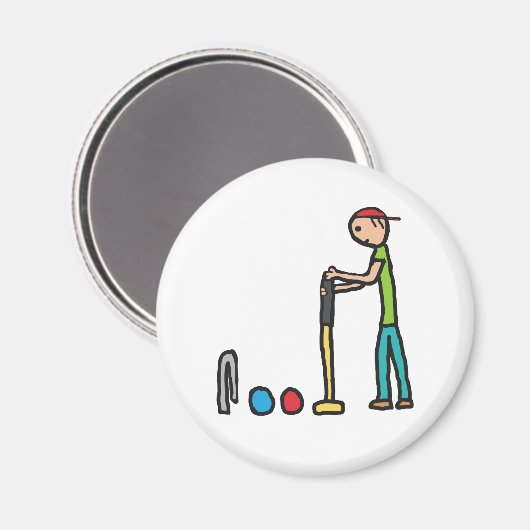 Aimant Croquet (Recto/Verso)