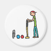 Aimant Croquet (Devant)
