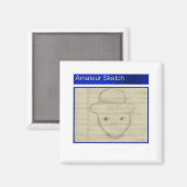 Aimant Croquis Amateur Leprechaun (Recto/Verso)