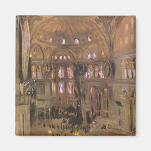 Aimant Croquis de Santa Sophia par John Singer Sargent