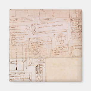 Aimant Croquis des blocs de marbre pour des statues avec