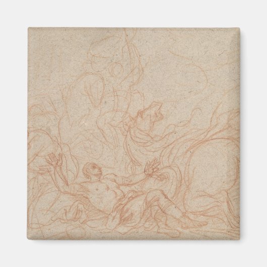 Aimant Croquis pour la conversion de Saint Paul pour le d (Devant)