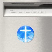 Aimant Cross of Light Jesus Christ Customizable Christian (In Situ (Lave-vaisselle))