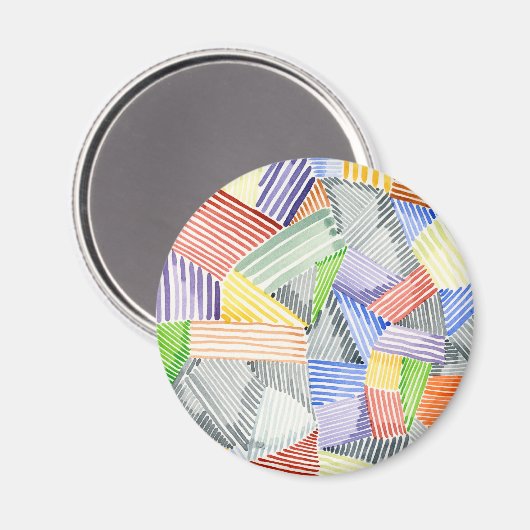 Aimant Crosshatch Quilt I (Recto/Verso)