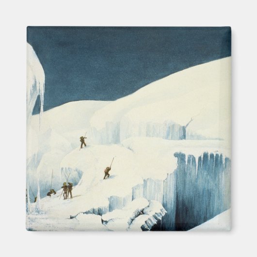 Aimant Crossing a Ravine from 'A Narrative of an Ascent (Devant)