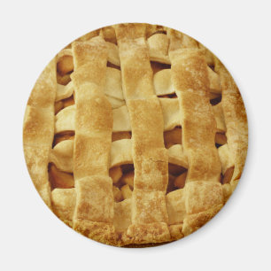 Aimant Croûte faite américaine de zigzag de tarte aux