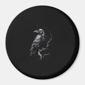 Aimant Crow, F-Caw-F Funny Bird Classic Cool (Devant)