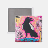 Aimant Crow Tunes (Recto/Verso)