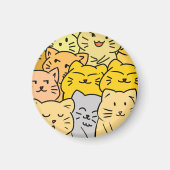 Aimant Crowd cat (Devant)