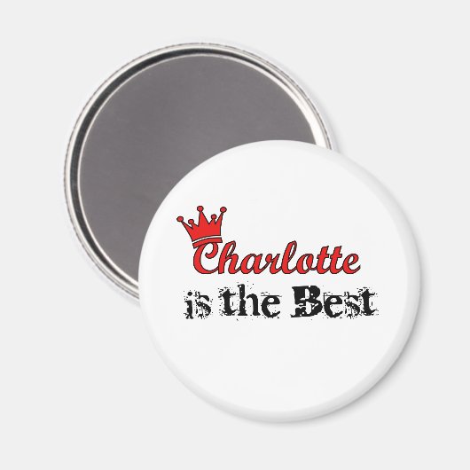 Aimant Crown Charlotte (Recto/Verso)