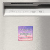 Aimant Croyance Empath Citation d'encouragement positif (In Situ (Lave-vaisselle))