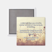 Aimant Croyance Empath Citation d'encouragement positif (Recto/Verso)
