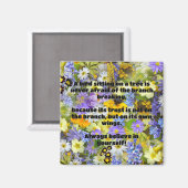 Aimant Croyance Empath Citation d'encouragement positif (Recto/Verso)