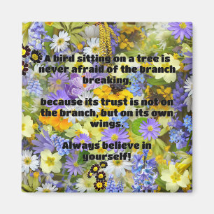 Aimant Croyance Empath Citation d'encouragement positif