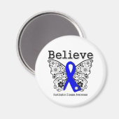 Aimant Croyez la maladie de Huntington (Recto/Verso)