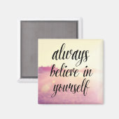 Aimant Croyez Toujours En Vous 2 (Recto/Verso)