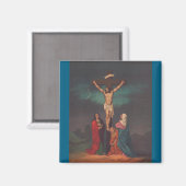 Aimant Crucifixion de Jésus-Christ (Recto/Verso)