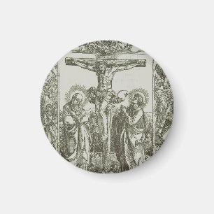 Aimant Crucifixion médiévale de Jésus-Christ