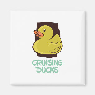 Aimant Cruising Ducks Fun Travel