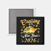 Aimant Cruising Into 2026 New Years Eve Cruise Vacation M (Recto/Verso)