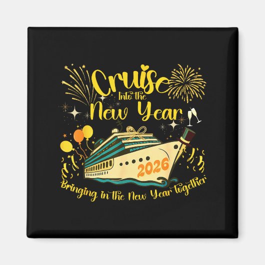 Aimant Cruising Into 2026 New Years Eve Party Favors Fami (Devant)