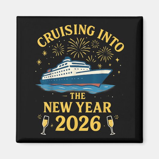 Aimant Cruising Into 2026 New Years Eve Party Favors Fami (Devant)