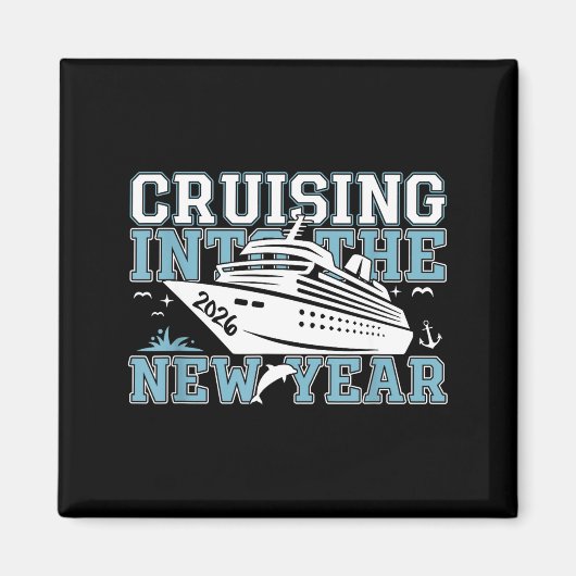Aimant Cruising Into 2026 The New Year Eve Party Family T (Devant)