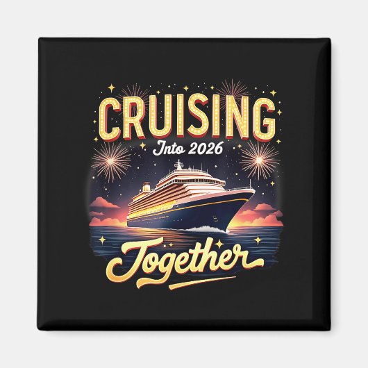 Aimant Cruising Into 2026 Together New Year Cruise Ship V (Devant)