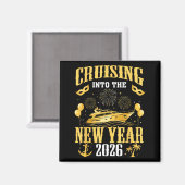 Aimant Cruising Into The New Year 2026 New Year Eve Famil (Recto/Verso)
