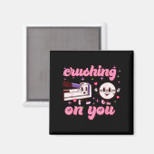 Aimant Crushing On You Peds Cu Rn Aid Rn Nurse Valentines (Recto/Verso)