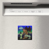 Aimant Cryptides, Bigfoot, Sasquatch, Mothman, Alien, OVN (In Situ (Lave-vaisselle))