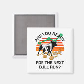 Aimant CRYPTO BULL EXÉCUTER Bitcoin (Recto/Verso)