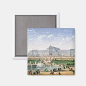 Aimant Crystal Palace, Sydenham, c.1862 (litho couleur) (Recto/Verso)