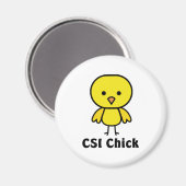 Aimant CSI Chick (Recto/Verso)