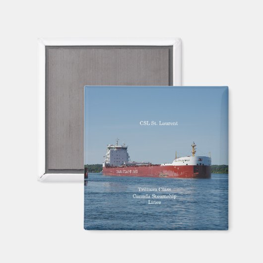 Aimant CSL St-Laurent (Recto/Verso)