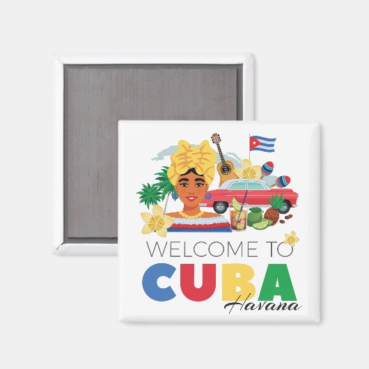Aimant Cuba (Recto/Verso)